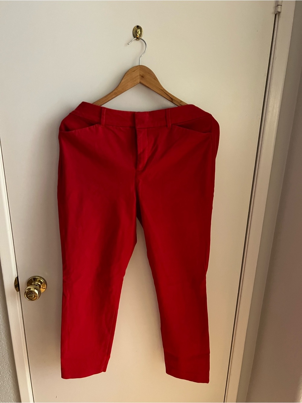 Old Navy Red Skinny Pants